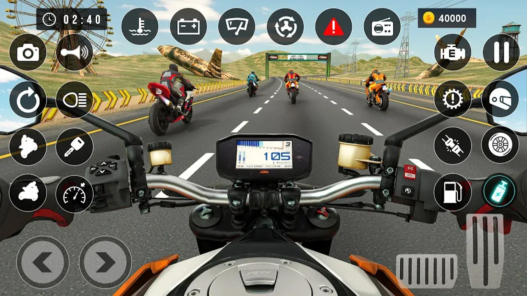 Взлом Bike Racing Games — Bike Game (Байк Рейсинг Геймс)  [МОД Меню] — полная версия apk на Андроид screen 2