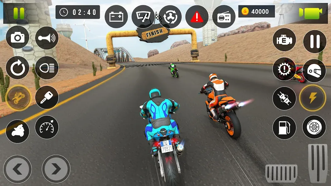 Взлом Bike Racing Games — Bike Game (Байк Рейсинг Геймс)  [МОД Меню] — полная версия apk на Андроид screen 5