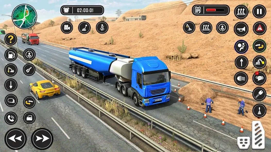 Взлом Truck Simulator — Truck Games (Трак Симулятор)  [МОД Меню] — стабильная версия apk на Андроид screen 1