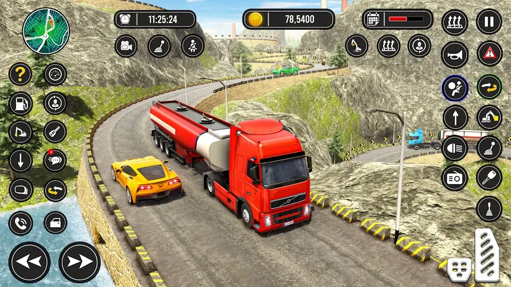 Взлом Truck Simulator — Truck Games (Трак Симулятор)  [МОД Меню] — стабильная версия apk на Андроид screen 3