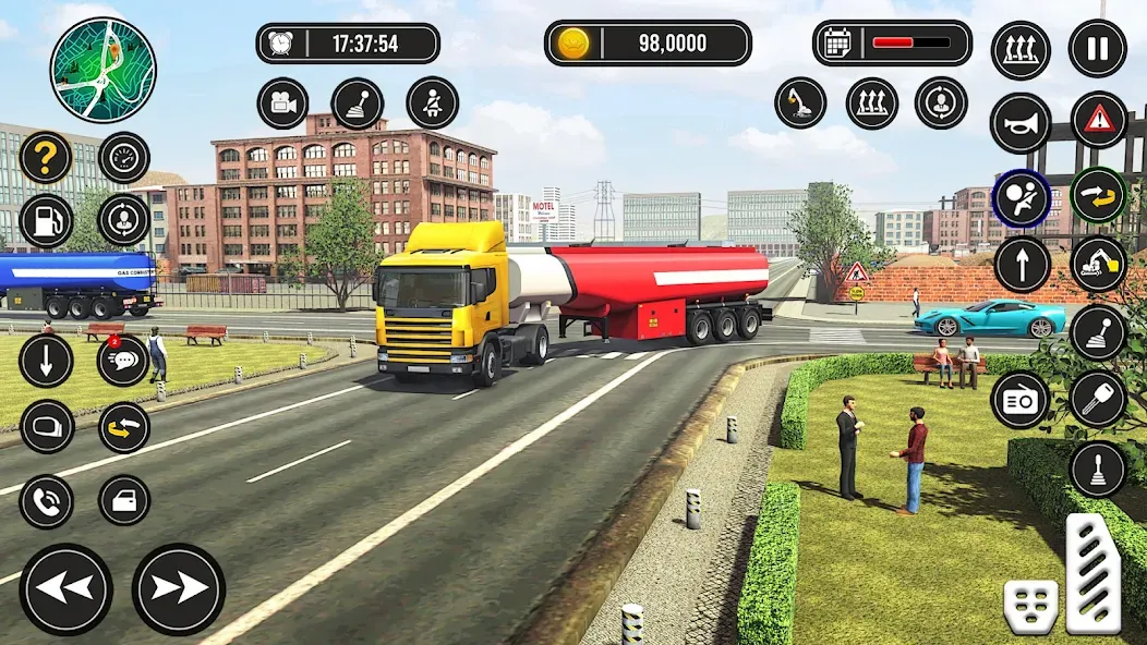 Взлом Truck Simulator — Truck Games (Трак Симулятор)  [МОД Меню] — стабильная версия apk на Андроид screen 4