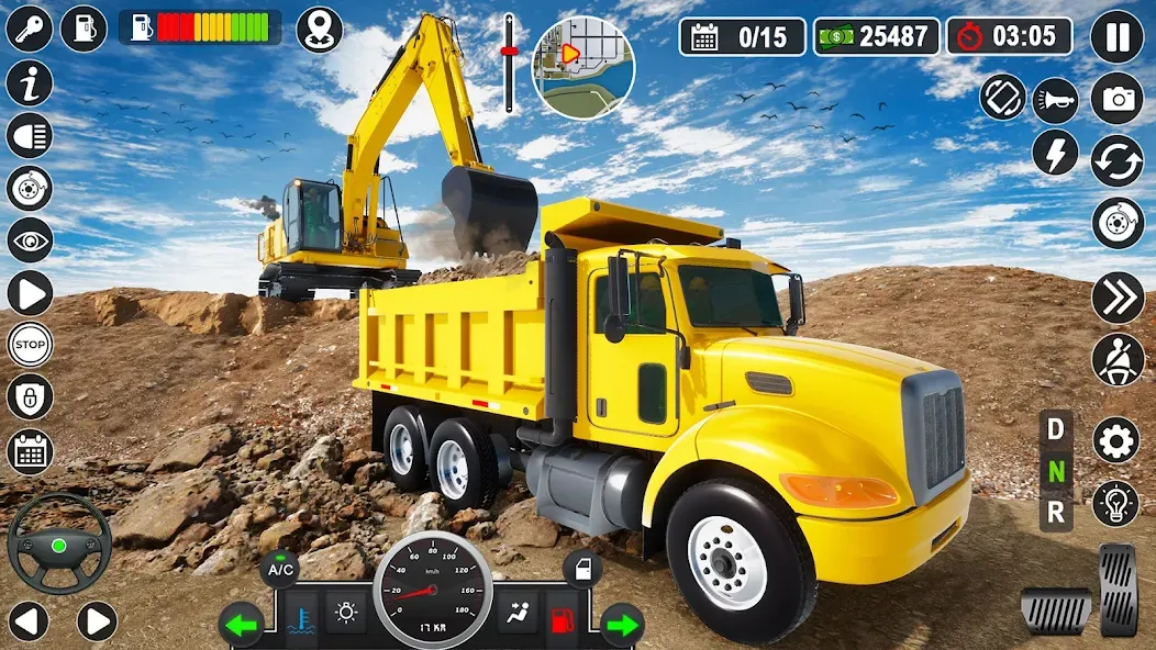 Скачать взломанную Construction Games Simulator  [МОД Unlocked] — последняя версия apk на Андроид screen 2