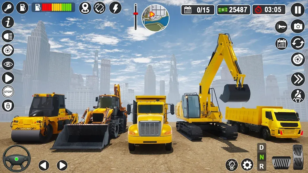 Скачать взломанную Construction Games Simulator  [МОД Unlocked] — последняя версия apk на Андроид screen 3