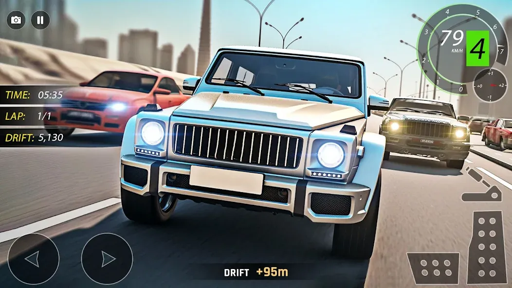 Взлом Highway Drifting Racing Games  [МОД Бесконечные монеты] — последняя версия apk на Андроид screen 4