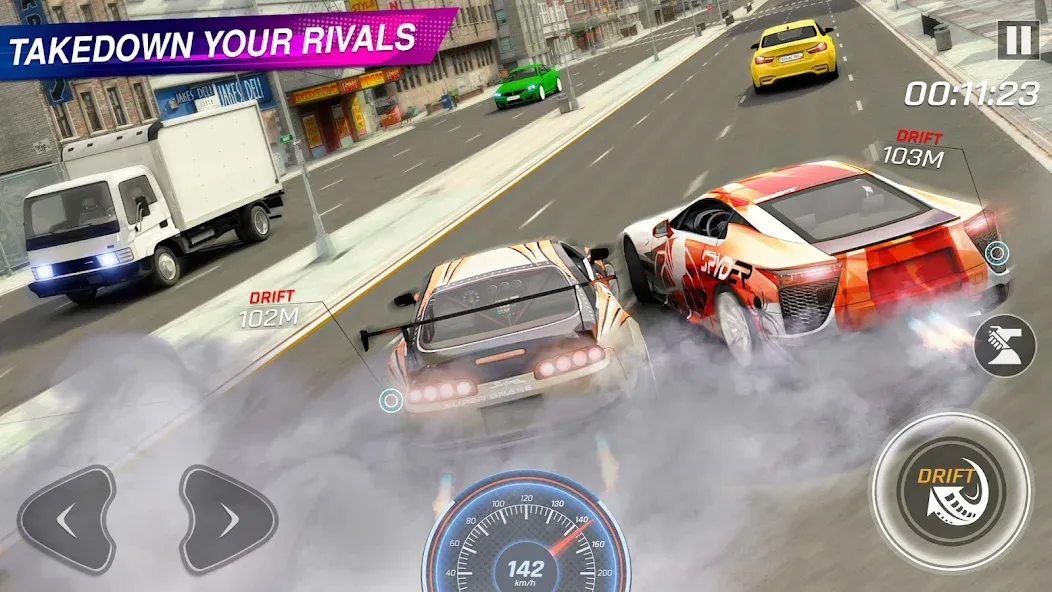 Взломанная Extreme Car Driving: Car Drift  [МОД Бесконечные деньги] — стабильная версия apk на Андроид screen 4