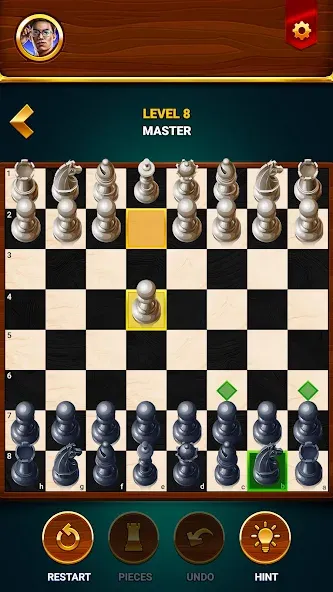 Взломанная Chess — Offline Board Game  [МОД Много денег] — стабильная версия apk на Андроид screen 4