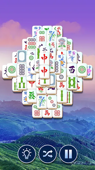 Скачать взломанную Mahjong Club — Solitaire Game  [МОД Много денег] — последняя версия apk на Андроид screen 1