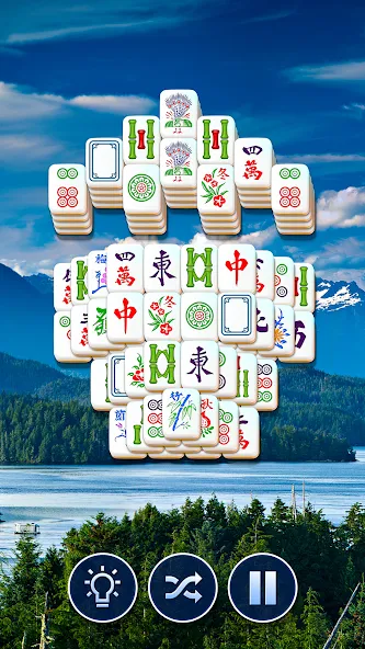 Скачать взломанную Mahjong Club — Solitaire Game  [МОД Много денег] — последняя версия apk на Андроид screen 3