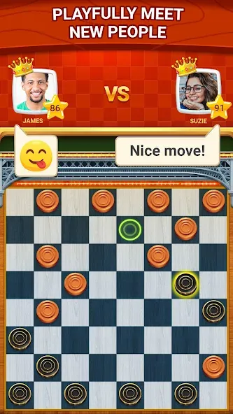 Взломанная Checkers — Online & Offline  [МОД Бесконечные деньги] — стабильная версия apk на Андроид screen 3