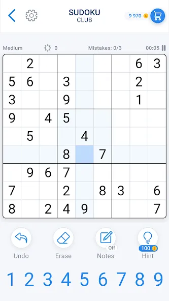 Скачать взлом Sudoku Game — Daily Puzzles  [МОД Все открыто] — стабильная версия apk на Андроид screen 3