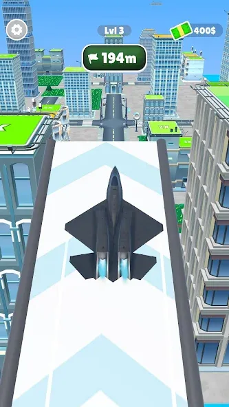 Скачать взломанную Plane Evolution!  [МОД Mega Pack] — полная версия apk на Андроид screen 4