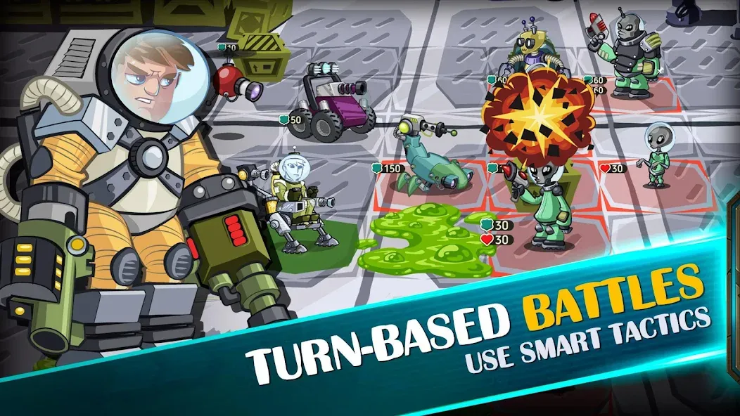 Скачать взломанную Space Raiders RPG  [МОД Все открыто] — полная версия apk на Андроид screen 4