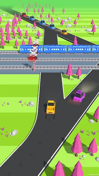 Скачать взлом Traffic Run!: Driving Game  [МОД Много монет] — стабильная версия apk на Андроид screen 1