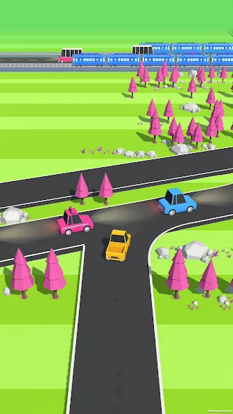 Скачать взлом Traffic Run!: Driving Game  [МОД Много монет] — стабильная версия apk на Андроид screen 5