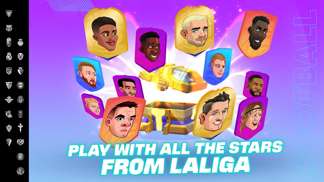 Скачать взломанную LALIGA Head Football 23 SOCCER (Хед Футбол)  [МОД Все открыто] — последняя версия apk на Андроид screen 4