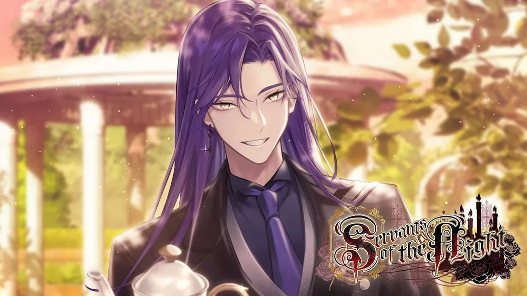 Скачать взломанную Servants of the Night: Otome (Серванты ночи)  [МОД Все открыто] — стабильная версия apk на Андроид screen 2