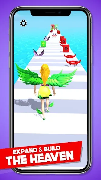 Скачать взломанную Heaven Life Rush! Paradise Run  [МОД Menu] — последняя версия apk на Андроид screen 2