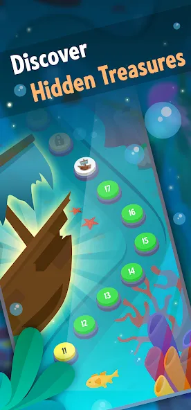 Скачать взломанную Word Riddles: Guess & Learn  [МОД Много денег] — последняя версия apk на Андроид screen 3