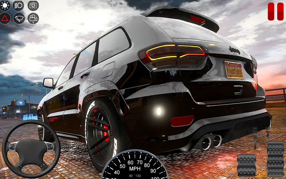 Скачать взлом US Prado Car Games Simulator  [МОД Unlocked] — последняя версия apk на Андроид screen 1