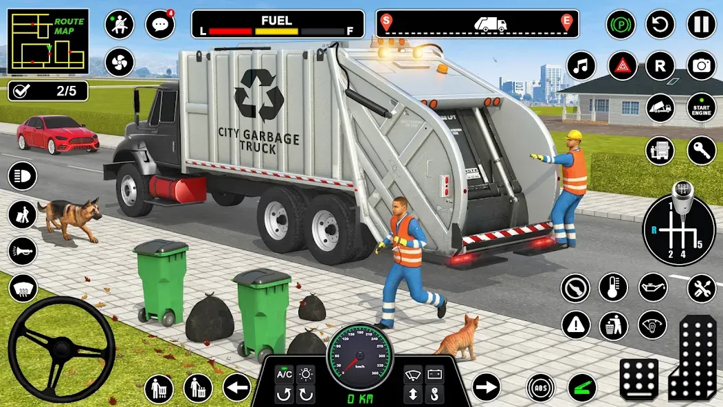 Взломанная Truck Driving Games Truck Game (Трак Драйвинг игры Трак игра)  [МОД Бесконечные монеты] — стабильная версия apk на Андроид screen 3