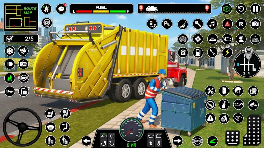 Взломанная Truck Driving Games Truck Game (Трак Драйвинг игры Трак игра)  [МОД Бесконечные монеты] — стабильная версия apk на Андроид screen 4