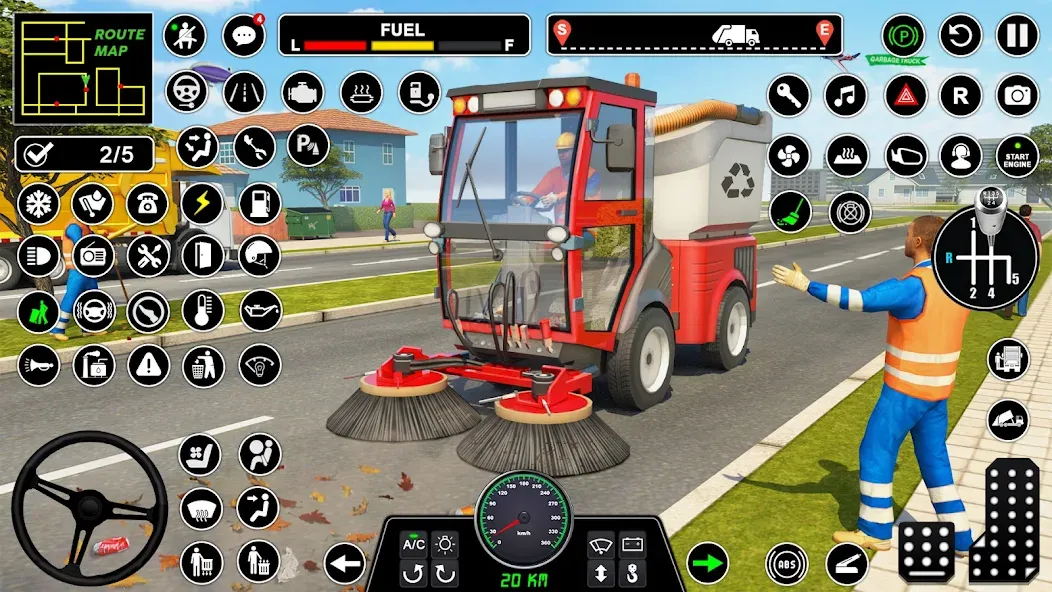 Взломанная Truck Driving Games Truck Game (Трак Драйвинг игры Трак игра)  [МОД Бесконечные монеты] — стабильная версия apk на Андроид screen 5