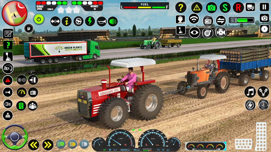 Взломанная Farming Tractor Game Simulator (Фарминг Трактор Игра Симулятор)  [МОД Unlocked] — стабильная версия apk на Андроид screen 4