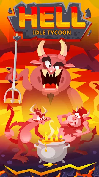 Скачать взлом Hell: Idle Evil Tycoon Sim (Хелл)  [МОД Много денег] — стабильная версия apk на Андроид screen 5