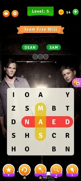 Взлом Supernatural Word Search (упернатуральный поиск слов)  [МОД Бесконечные деньги] — последняя версия apk на Андроид screen 3