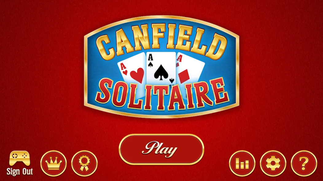 Скачать взлом Canfield Solitaire (Кэнфилд пасьянс)  [МОД Mega Pack] — полная версия apk на Андроид screen 4