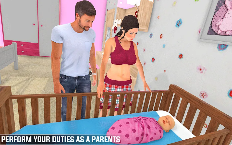 Взлом Pregnant Games Mommy Simulator  [МОД Много денег] — стабильная версия apk на Андроид screen 1