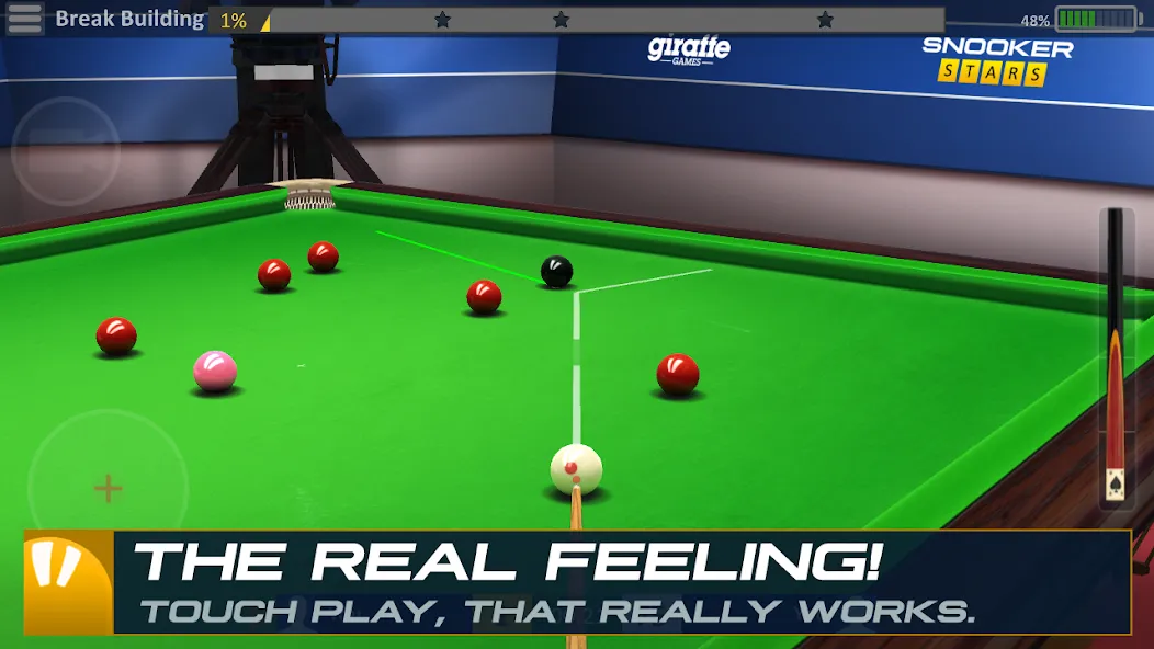 Взломанная Snooker Stars — 3D Online Spor (Снукер Старс)  [МОД Unlimited Money] — стабильная версия apk на Андроид screen 2