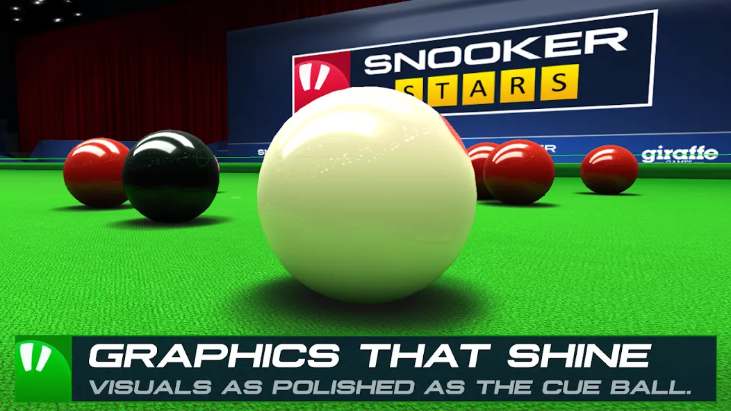 Взломанная Snooker Stars — 3D Online Spor (Снукер Старс)  [МОД Unlimited Money] — стабильная версия apk на Андроид screen 3