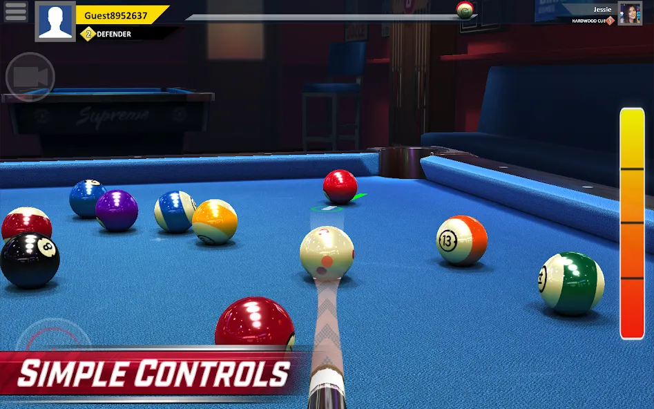 Скачать взлом Pool Stars — 3D Online Multipl (Пул Старс)  [МОД Много монет] — последняя версия apk на Андроид screen 2