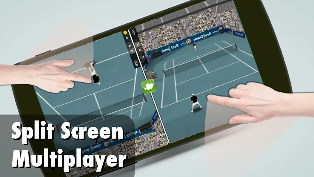 Скачать взломанную Tennis Champion 3D — Online Sp  [МОД Menu] — стабильная версия apk на Андроид screen 4