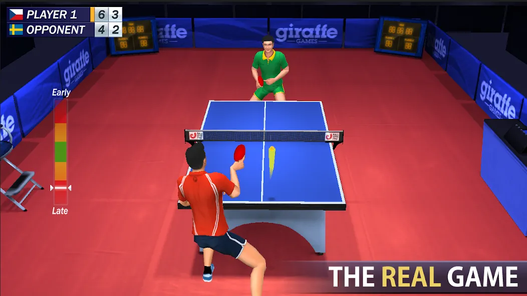 Скачать взлом Table Tennis  [МОД Unlimited Money] — стабильная версия apk на Андроид screen 2