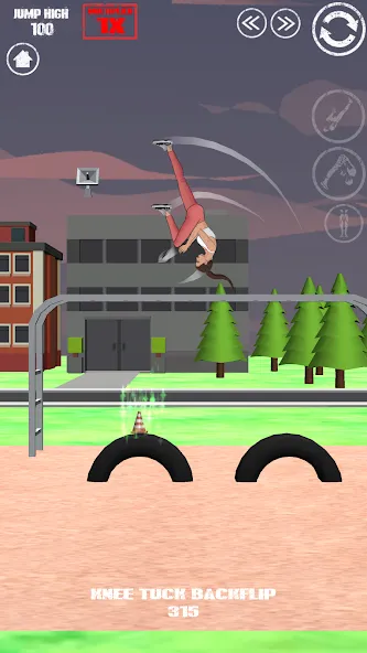 Скачать взлом SWAGFLIP — Parkour Origins (СВАГФЛИП)  [МОД Меню] — полная версия apk на Андроид screen 1