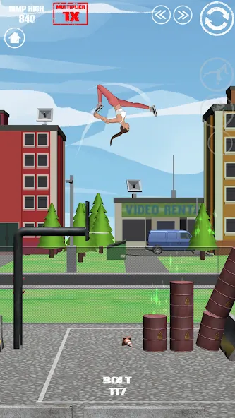 Скачать взлом SWAGFLIP — Parkour Origins (СВАГФЛИП)  [МОД Меню] — полная версия apk на Андроид screen 3