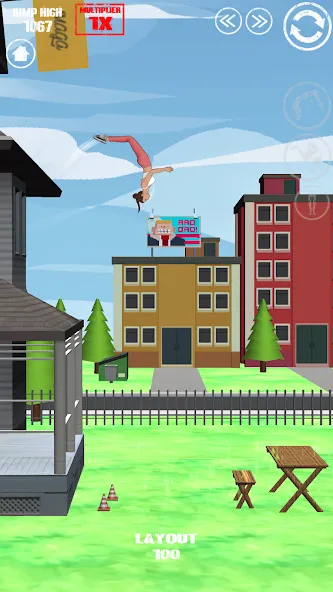 Скачать взлом SWAGFLIP — Parkour Origins (СВАГФЛИП)  [МОД Меню] — полная версия apk на Андроид screen 5