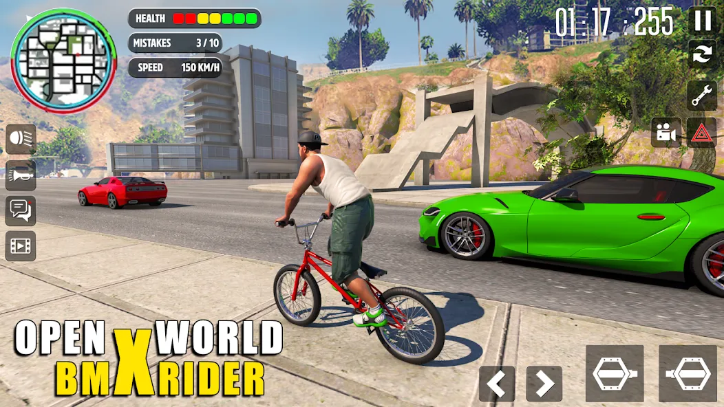 Скачать взломанную Cycle Stunt Games: Cycle Game (Оффроад Велосипедист )  [МОД Menu] — полная версия apk на Андроид screen 5