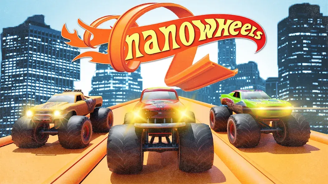 Скачать взлом Nano Monster Truck Jam Game  [МОД Бесконечные монеты] — стабильная версия apk на Андроид screen 1