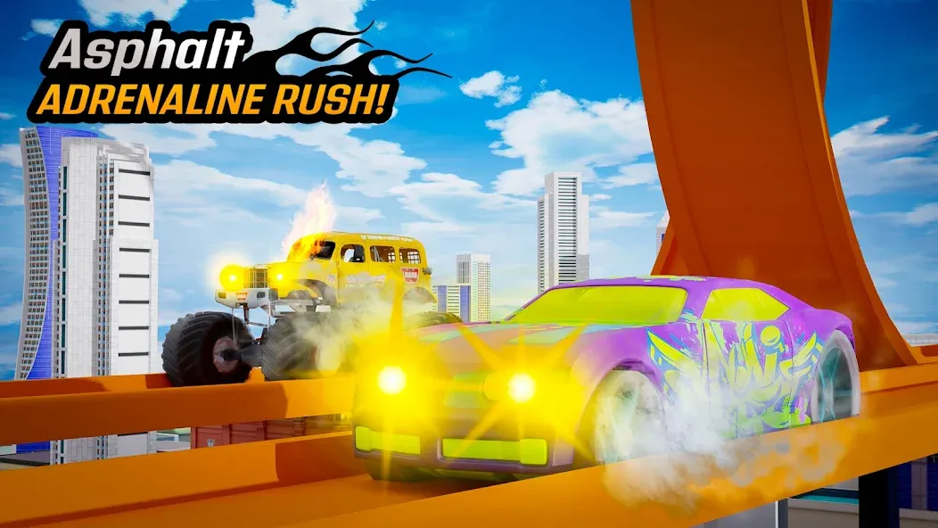 Скачать взлом Nano Monster Truck Jam Game  [МОД Бесконечные монеты] — стабильная версия apk на Андроид screen 3