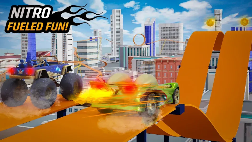 Скачать взлом Nano Monster Truck Jam Game  [МОД Бесконечные монеты] — стабильная версия apk на Андроид screen 4