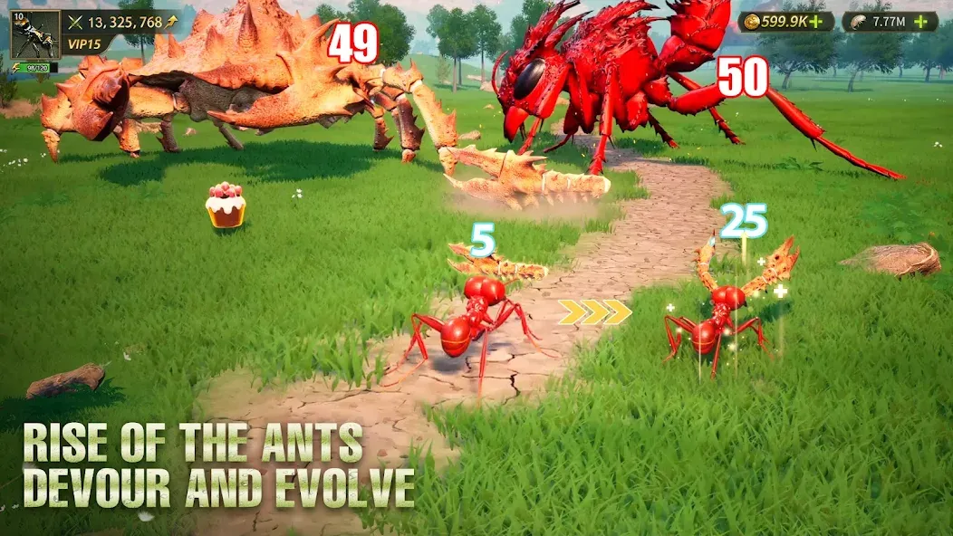 Скачать взломанную Ant Legion: For The Swarm (Ант Легион)  [МОД Много монет] — полная версия apk на Андроид screen 2