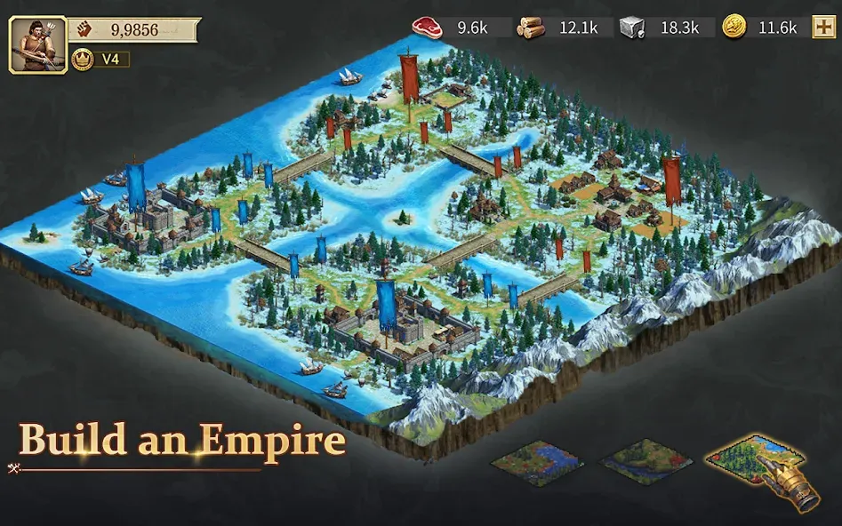 Скачать взлом Game of Empires:Warring Realms (Уорринг Нейшенс)  [МОД Меню] — полная версия apk на Андроид screen 3