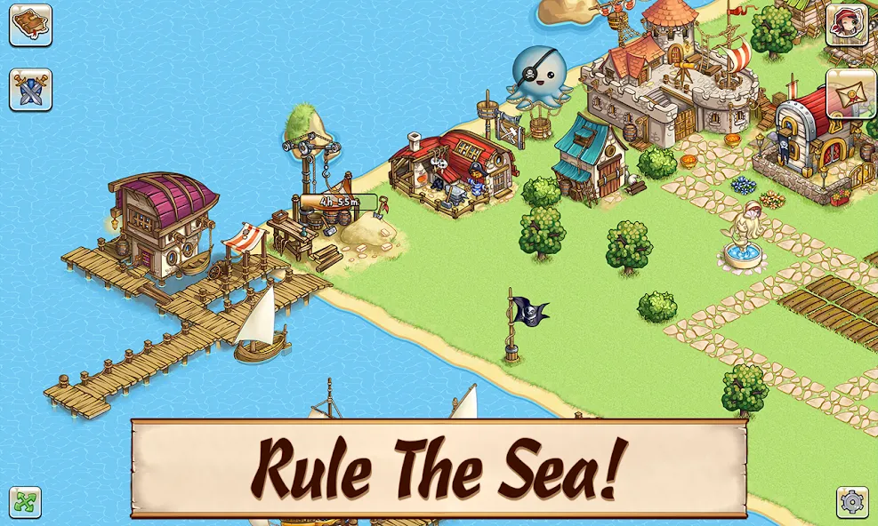 Скачать взлом Pirates of Everseas (Пираты Эверсис)  [МОД Unlimited Money] — последняя версия apk на Андроид screen 4