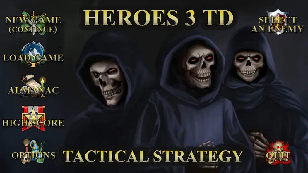 Взлом Heroes 3 of Might: Magic TD  [МОД Unlocked] — последняя версия apk на Андроид screen 1