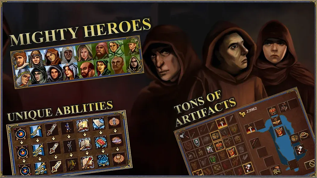 Взлом Heroes 3 of Might: Magic TD  [МОД Unlocked] — последняя версия apk на Андроид screen 4