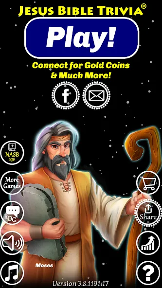 Скачать взлом Jesus Bible Trivia Games Quiz (Джизус Библ Тривиа Геймс Квиз)  [МОД Unlocked] — полная версия apk на Андроид screen 1