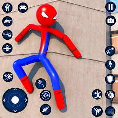 Spider Game-Stickman Rope Hero